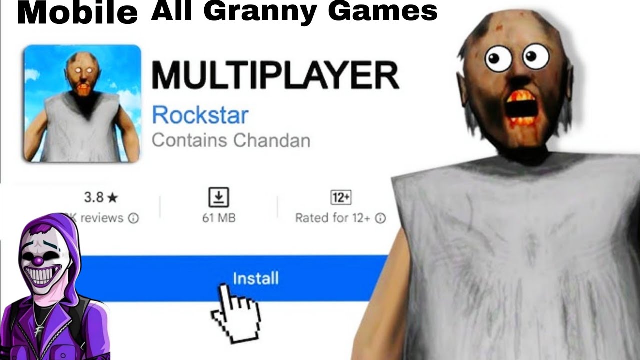 GRANNY ALL MULTIPLAYER GAMES MOBILE 