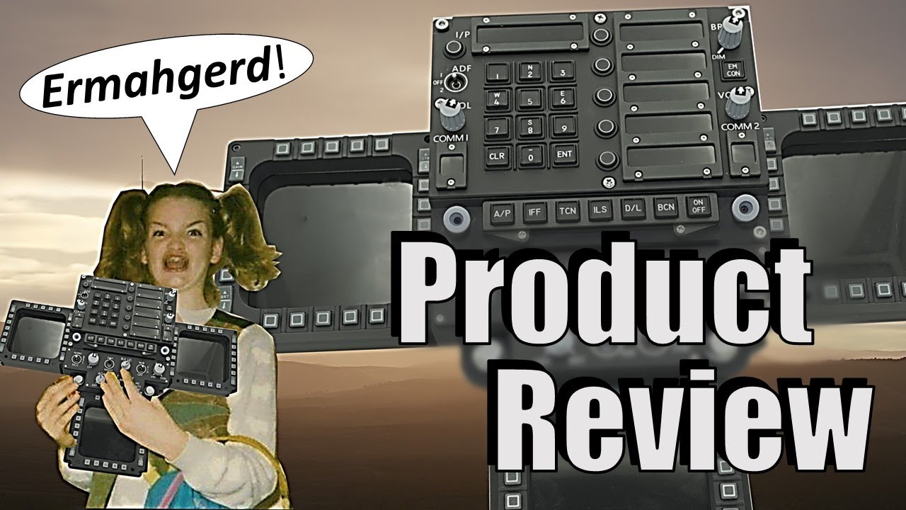 Cubesim Easy Panel EP3U Product Review! | DCS World Hardware