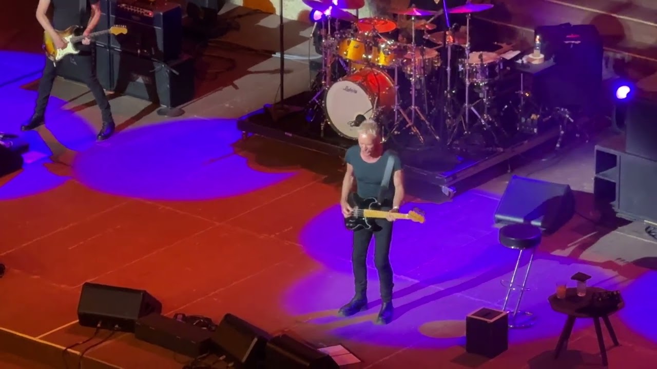 Sting at the Odeon of Herodes Atticus LIVE in Concert!!!  WOW!!!  - Athens Greece - ECTV