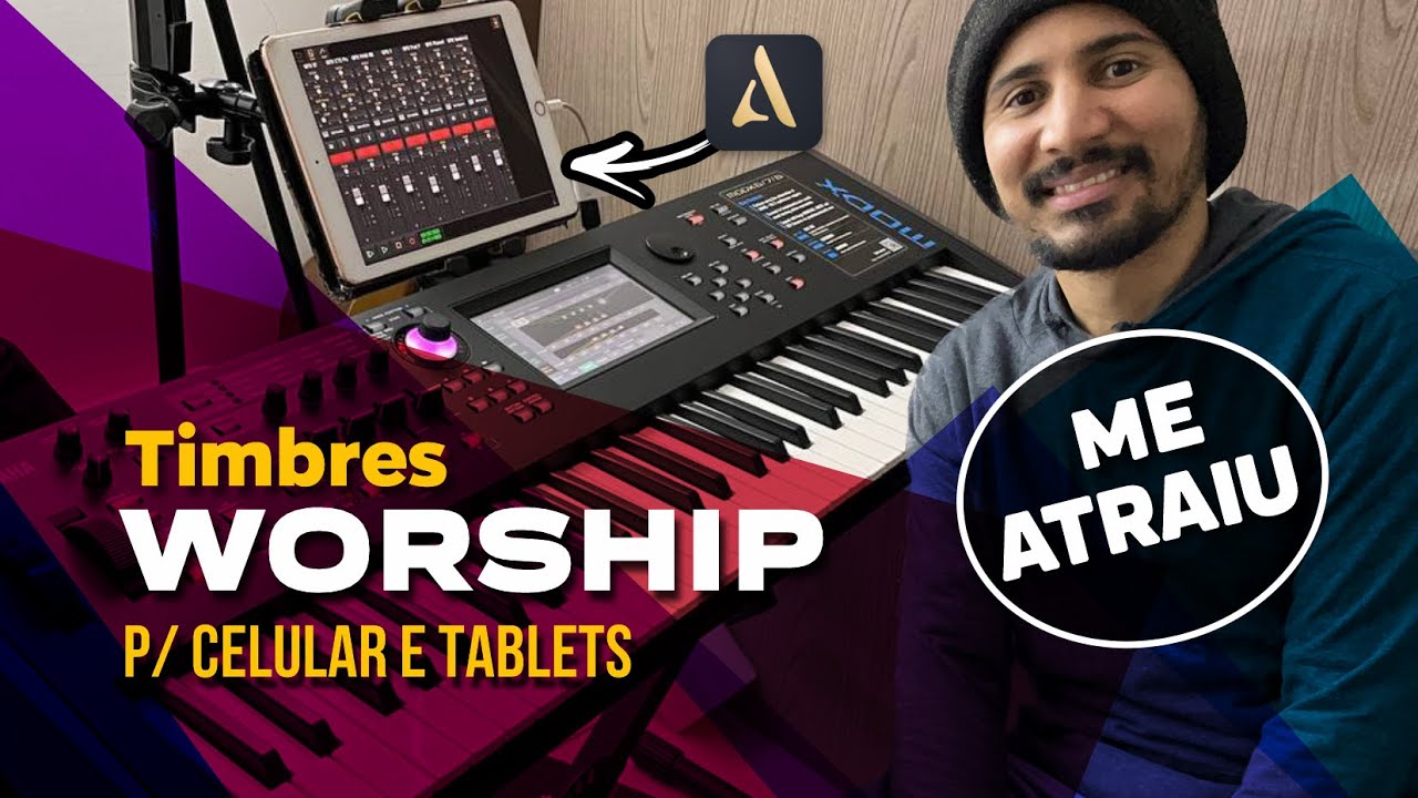 Worship Pads e Piano p/ Audio Evolution - Me atraiu - Novo!