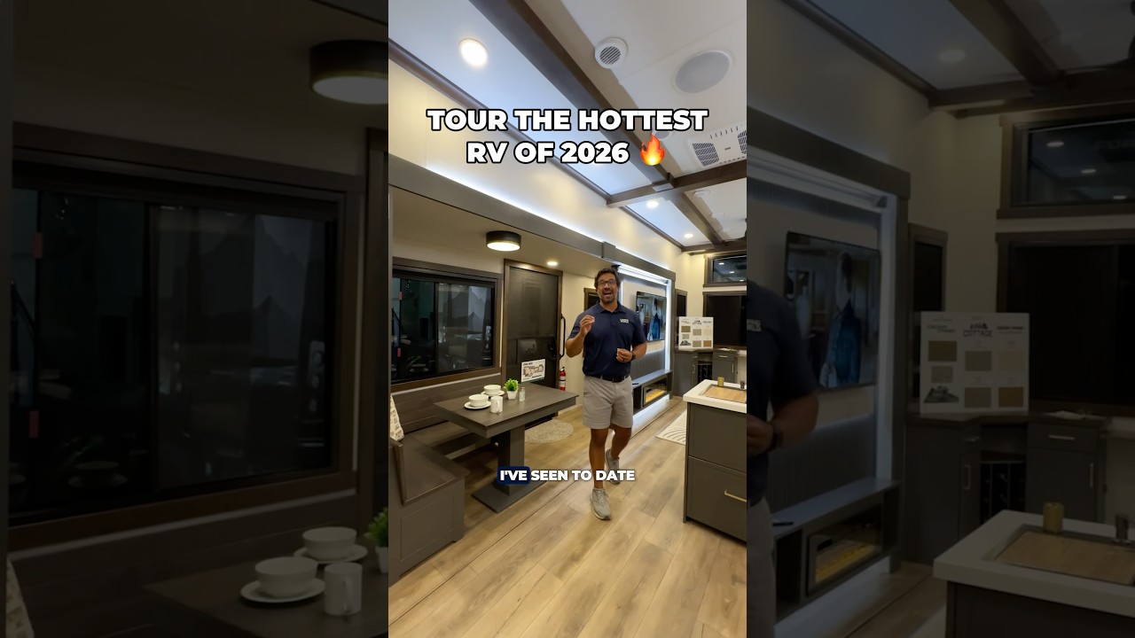 THE HOTTEST 2026 RV 🔥 | 2026 Forest River Cedar Creek Cottage 412FWC #rvtour #rvlife #fifthwheel