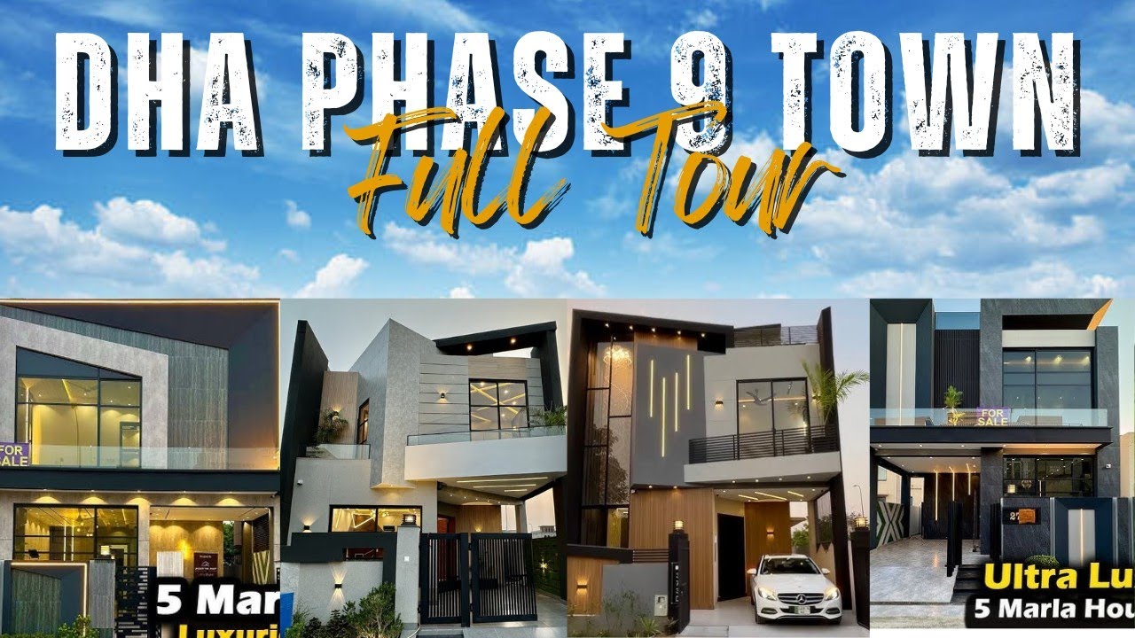Full Tour of DHA Phase 9 Town Lahore | Guide 2025 | Plot Prices and House Prices with Details 