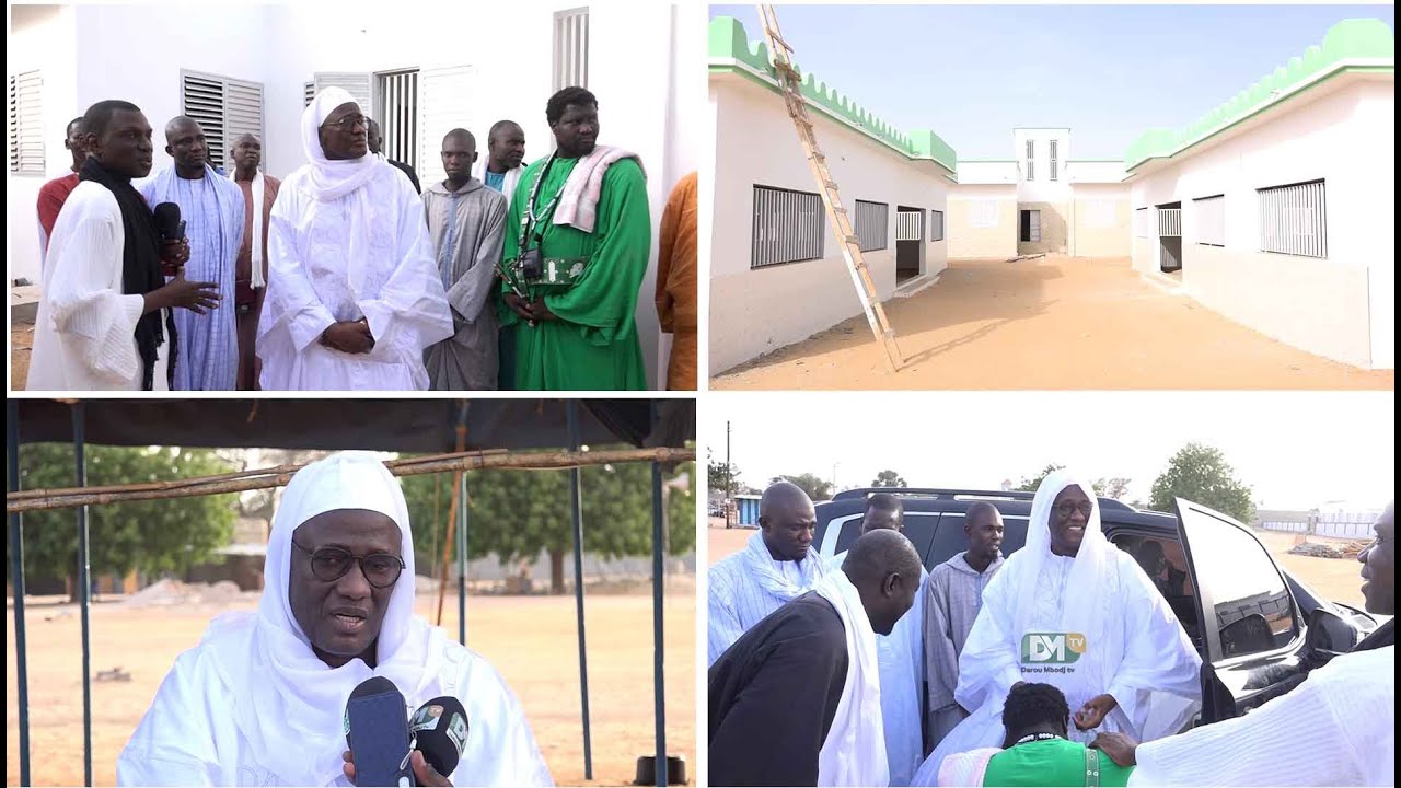 🔴MBACKE/ VISITE DE S.ABDOU SAMAD MBACKE SOUHAÏBOU AUX COMPLEXE ISLAMIC DE MBACKE_DARAYE MAME CHEIKH.