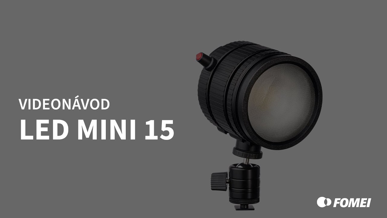 FOMEI LED MINI 15 | VIDEONÁVOD