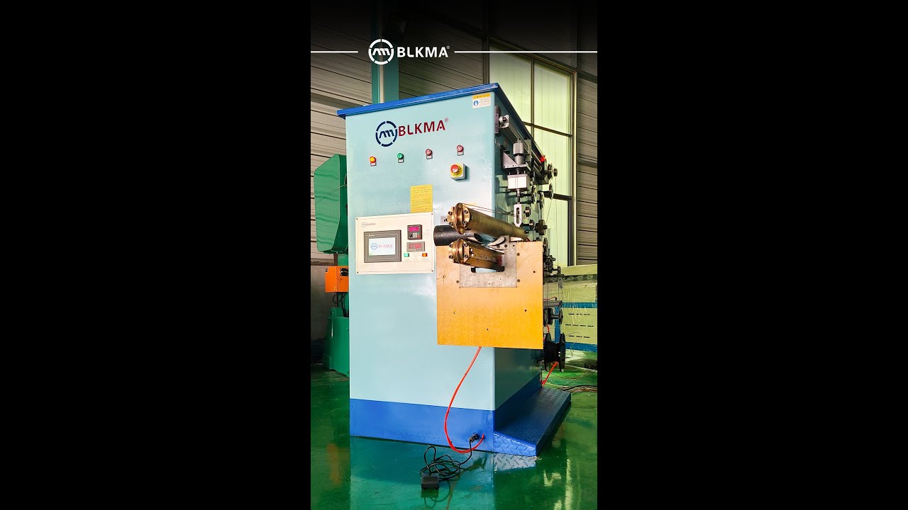 BLKMA Stitchwelder machine / Round tube duct stitch welding machine / stitch seam welder