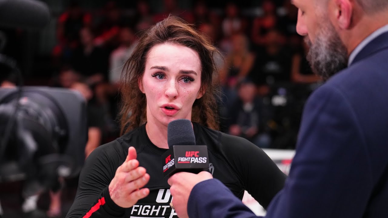 Ffion Davies Post-Match Interview | UFC Fight Pass Invitational 11