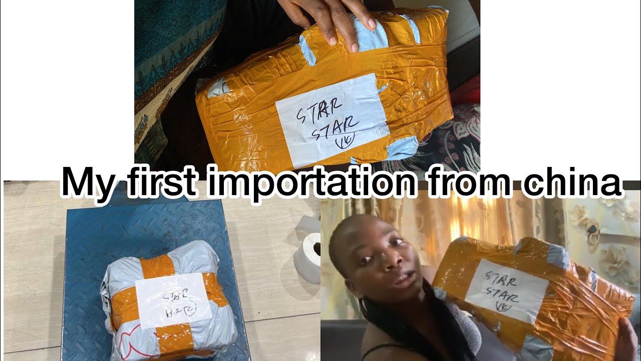 Importation from china//unbox my goods with me🥰 #importation #unboxingvideo #jewelry #china