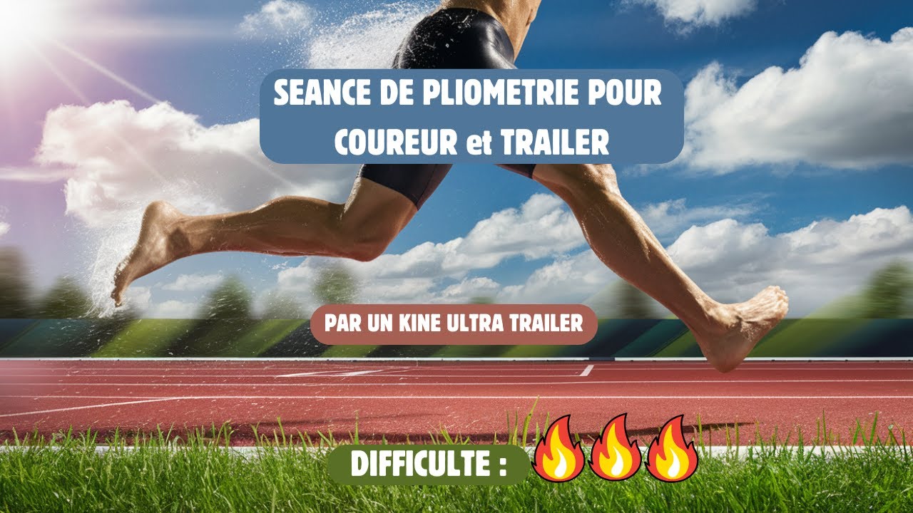 SEANCE PLIOMETRE : SPECIAL COURSE A PIED PAR UN KINE 🔥🔥
