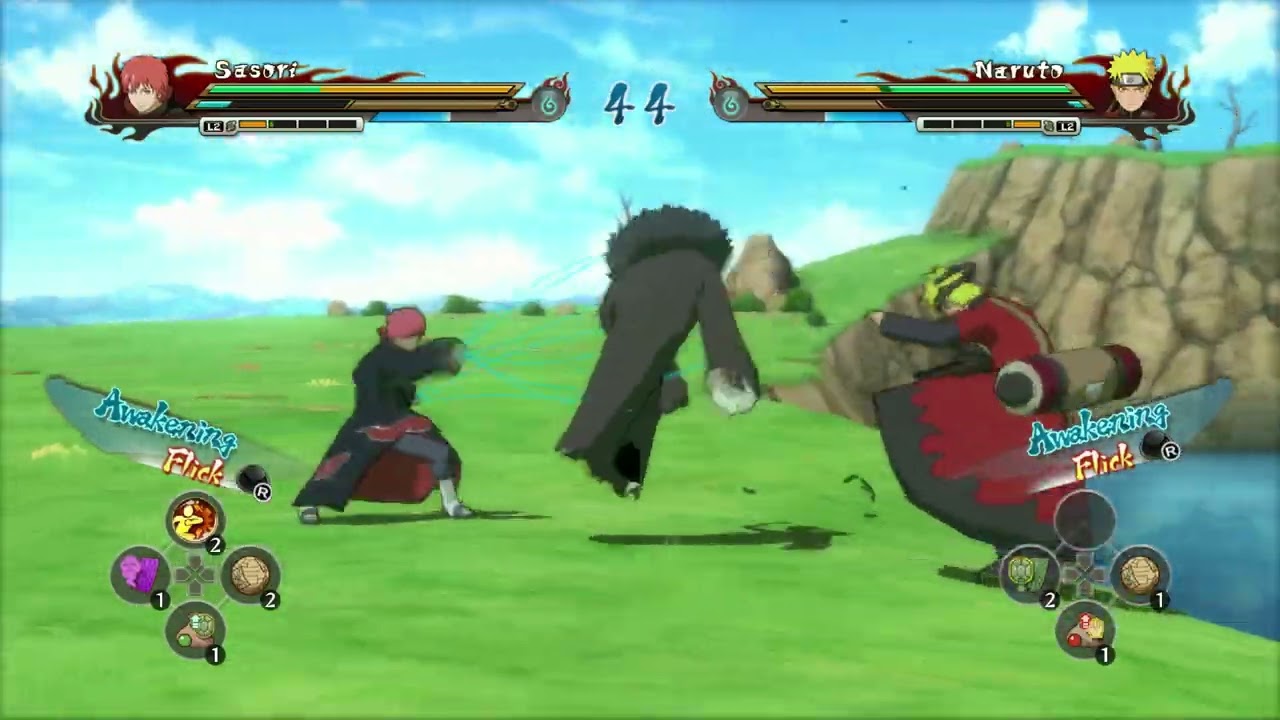 Sasori vs Naruto (Sage) - Naruto Shippuden Ultimate Ninja Storm Revolution