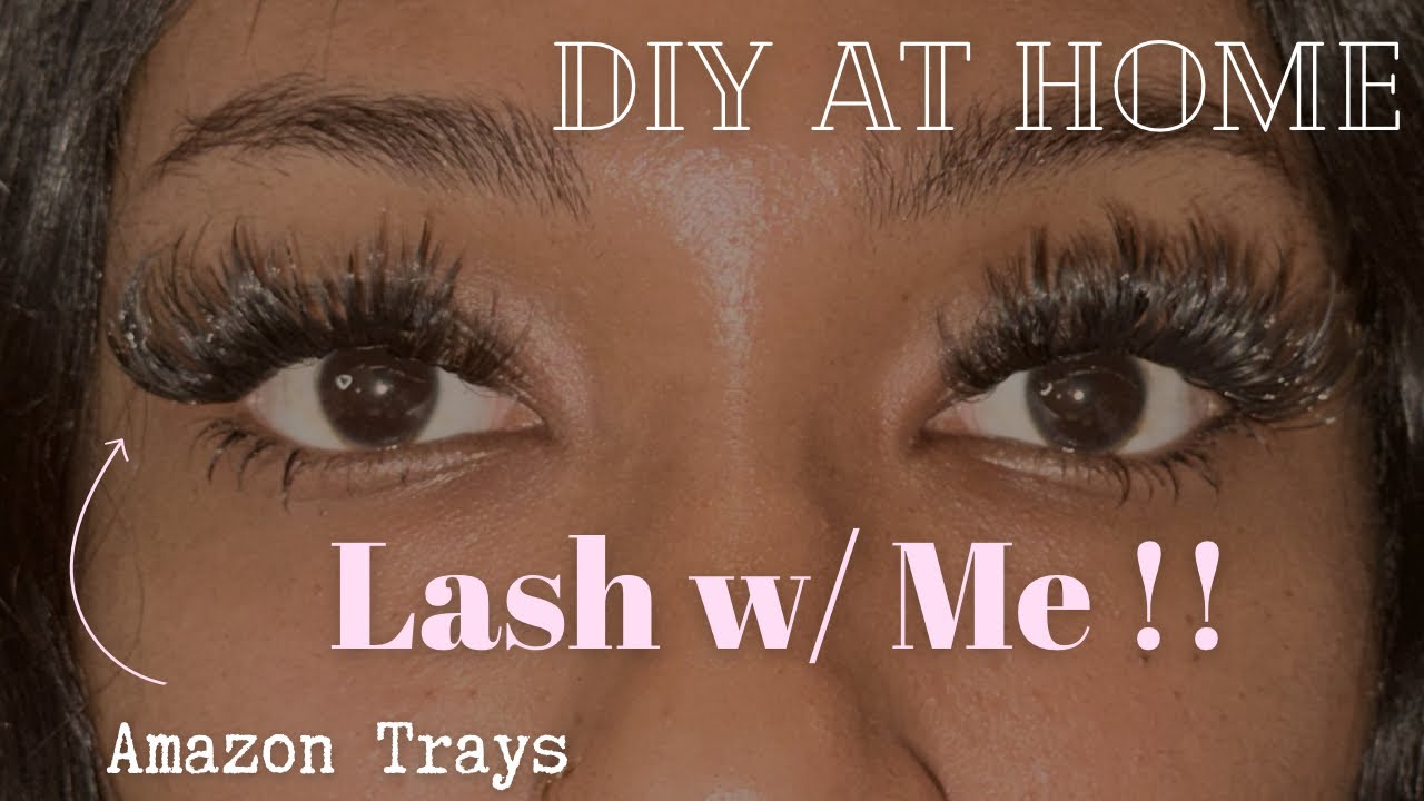 Lash W/ Me 💕 At- Home Cluster Lash Extensions (Amazon Trays) 