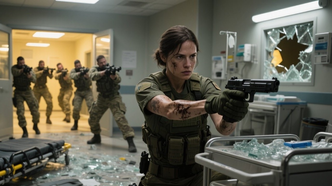 They Had No Idea the Rookie Nurse Was a Navy SEAL — Until 10 Gunmen Invaded the Military Hospital |