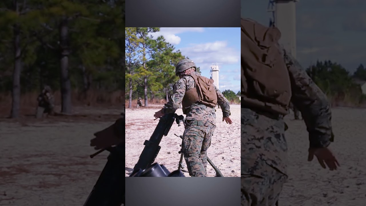 Mortar Fire Kicks Off Combat Operations 