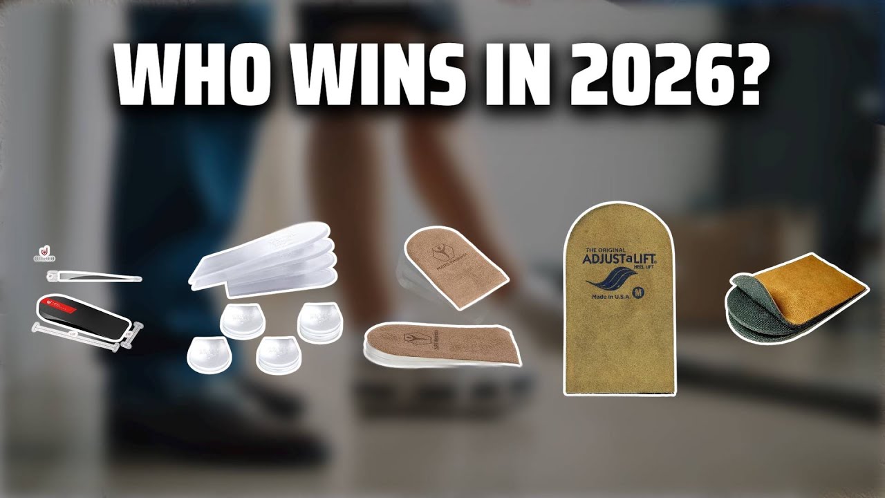 The Top 5 Best Adjust-a-lift Heel in 2026 - Must Watch Before Buying!