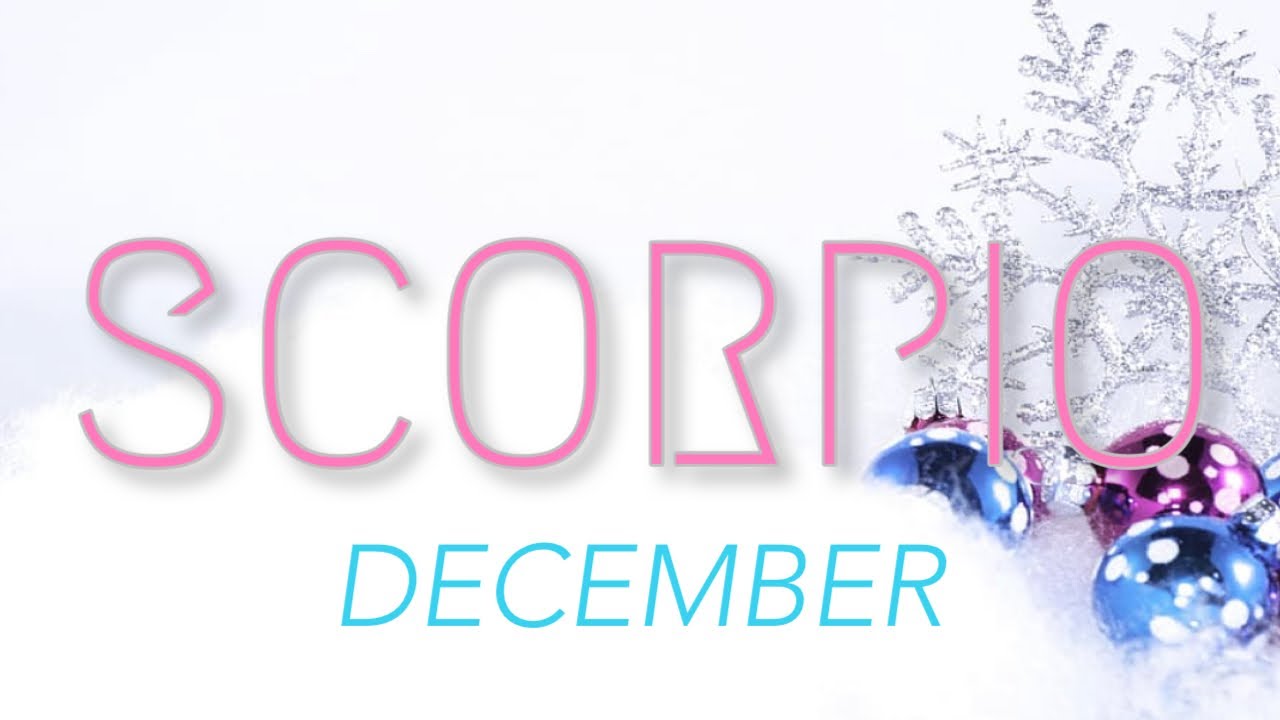 Scorpio DECEMBER ✨ This Person LoVes You! ..But They Know What Time It Is! - Scorpio Tarot Reading