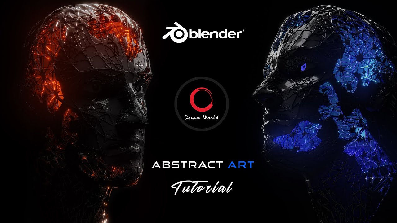 Blender Tutorial Hindi | Simple Abstract Design In Blender 2.9 - abstract 3d art blender