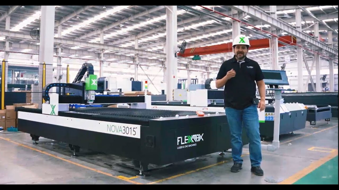 Cortadora L&aacute;ser de metal NOVA 2025 software en espa&ntilde;ol y cabezal din&aacute;mico Raytools │ FlexMax Laser