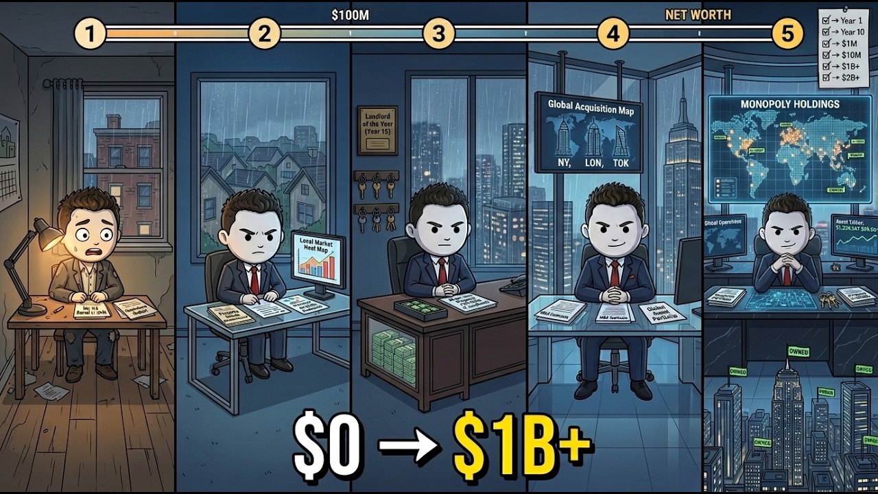 Your Life as Every Stage of Real Estate Monopoly Control