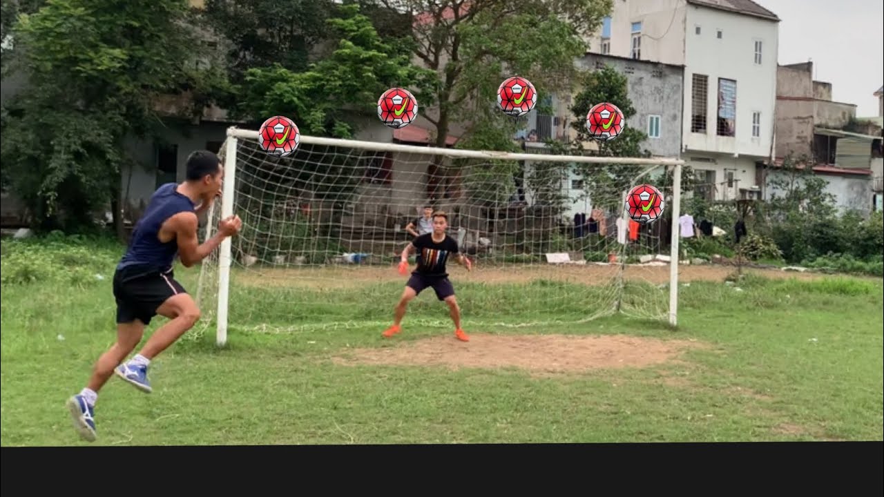 PHC| Thử Thách Tạt Cánh Đánh Đầu#phc #thuthachbongda#football.