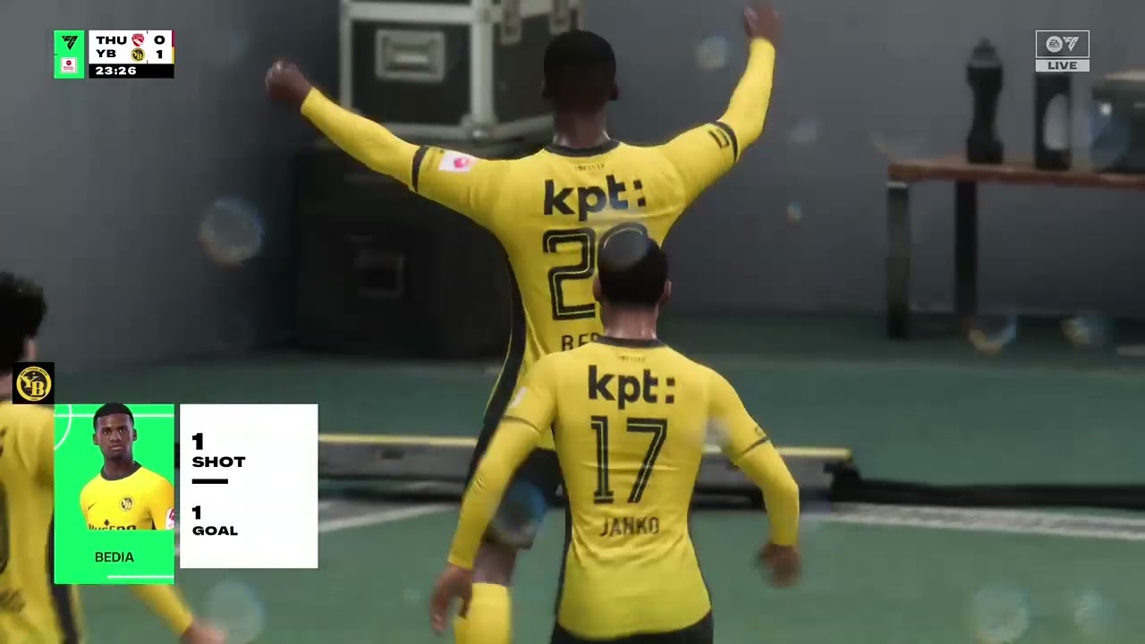 ♓🎮 XBOX ONE➖⚽FC26 - SWISS  🇨🇭  SUPER LEAGUE - THUN 🆚 YOUNG BOYS - January 25 2026