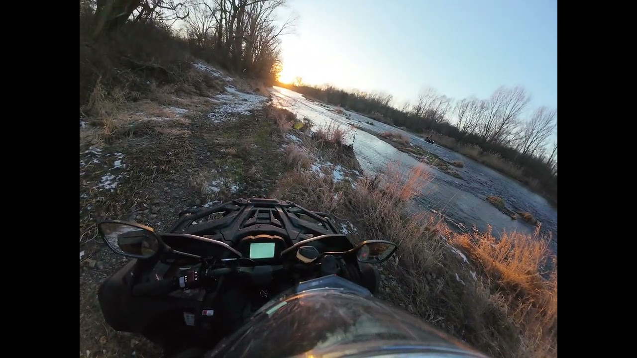 🚀Segway AT10 🚀CF MOTO 1000 #offroad #cfmoto #forest #segway #offroading #riding #wildlife #river 