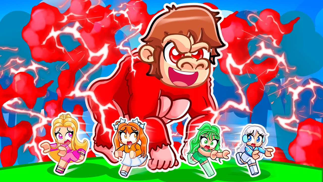 Becoming The BIGGEST GORILLA To Eat MY CRAZY FAN GIRLS...