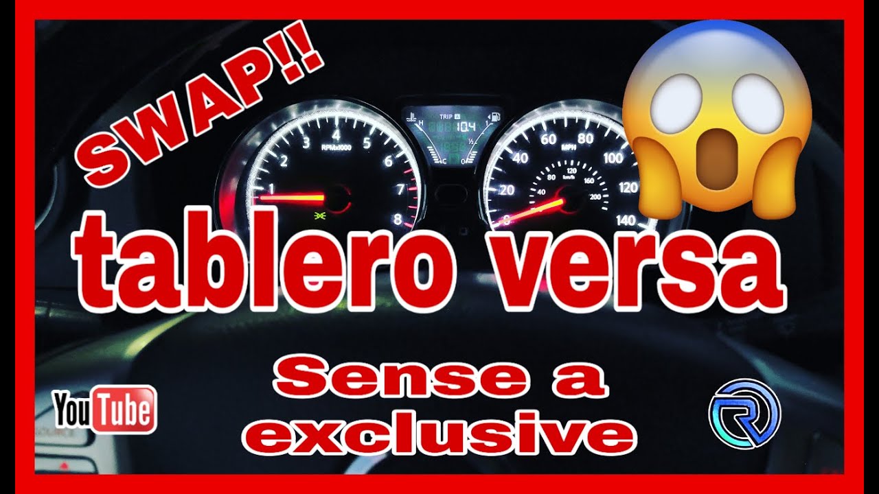 Cómo CAMBIAR CLUSTER/VELOCÍMETRO FACIL!!👌  versa sense a exclusive