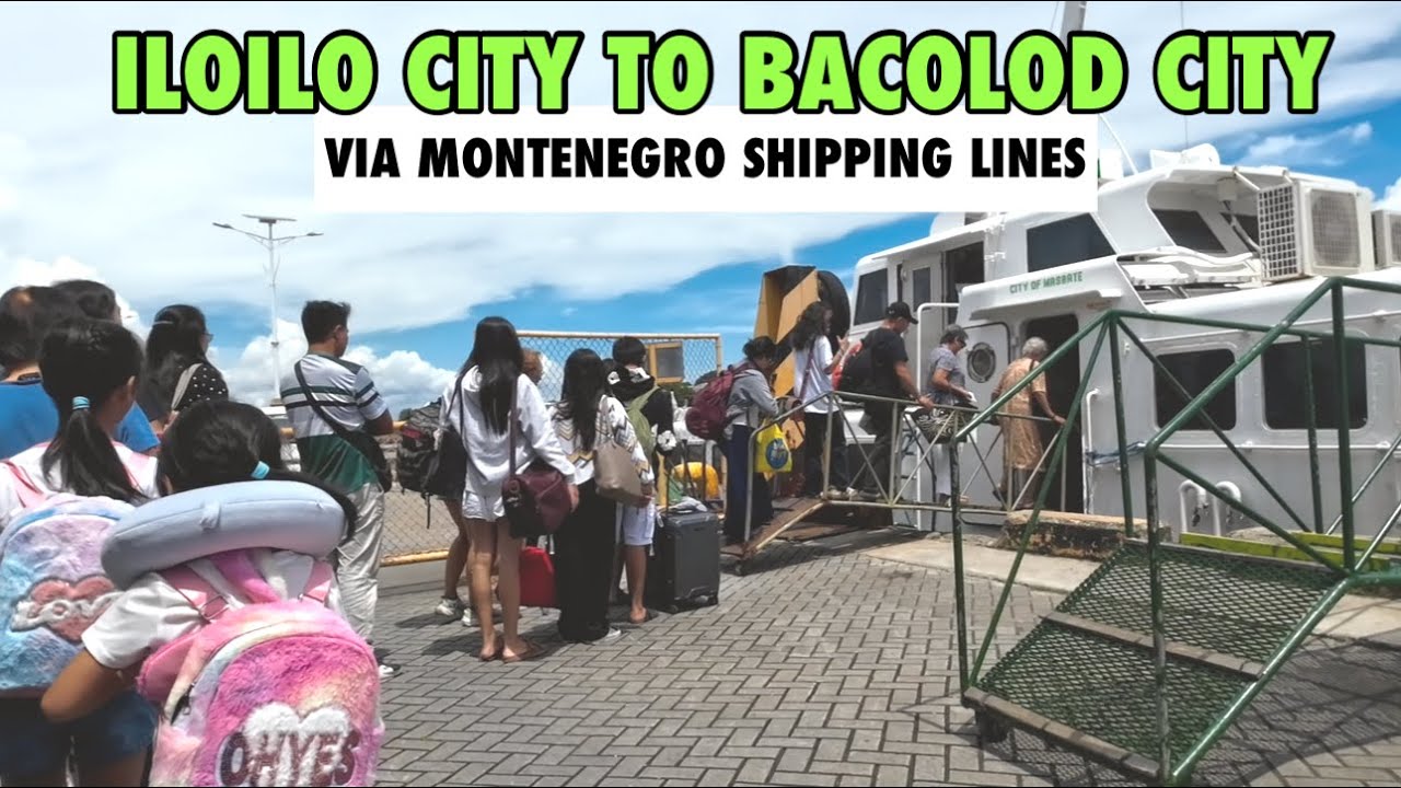 1 HOUR FAST CRAFT TRIP FROM ILOILO CITY TO BACOLOD CITY 🇵🇭