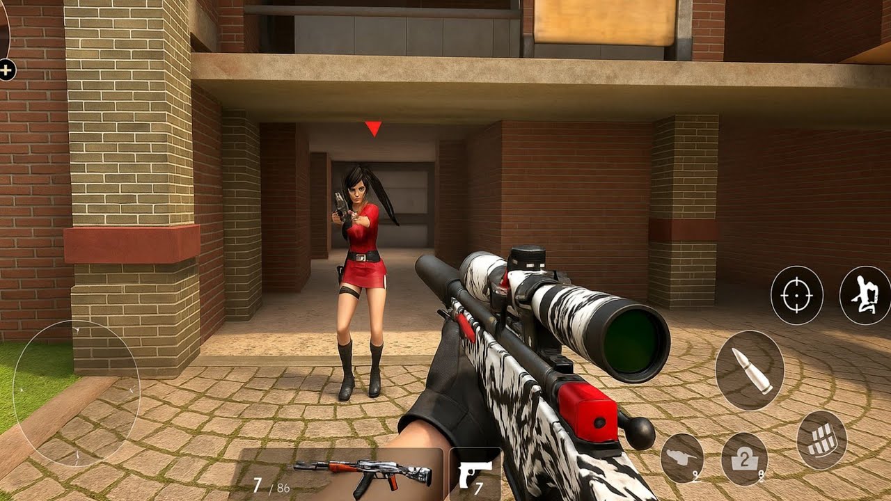 One Shot, One Kill😲Sniper Queen Encounter || 