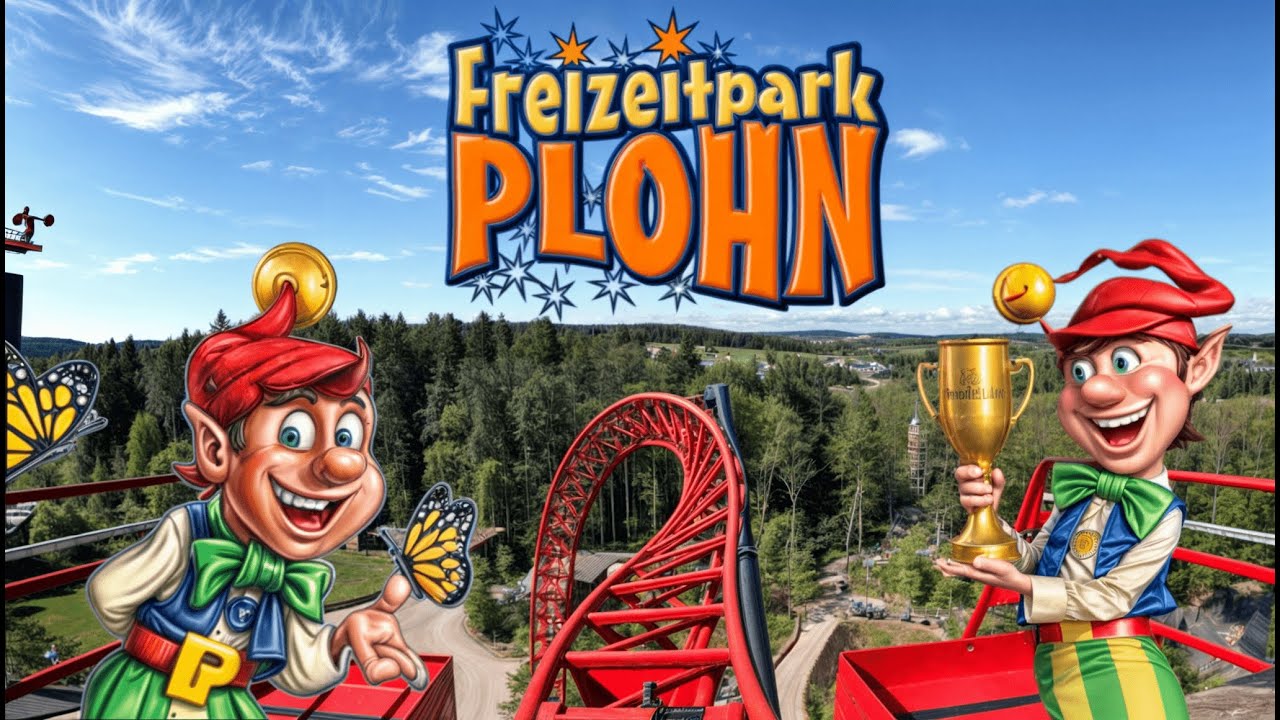 Freizeitpark Plohn Parktour 4K 🎢 - Erlebe den Park hautnah!