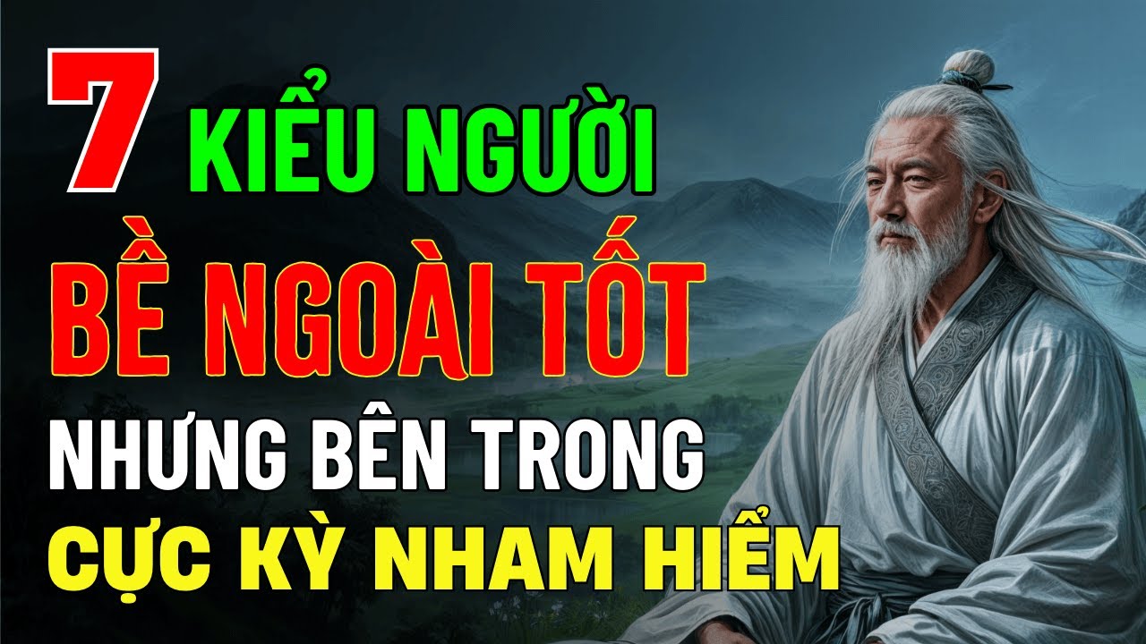 Cổ Nhân Dạy: 7 Kiểu Người Bề Ngoài Tử Tế Nhưng Cực Kỳ Nham Hiểm, Khó Lường