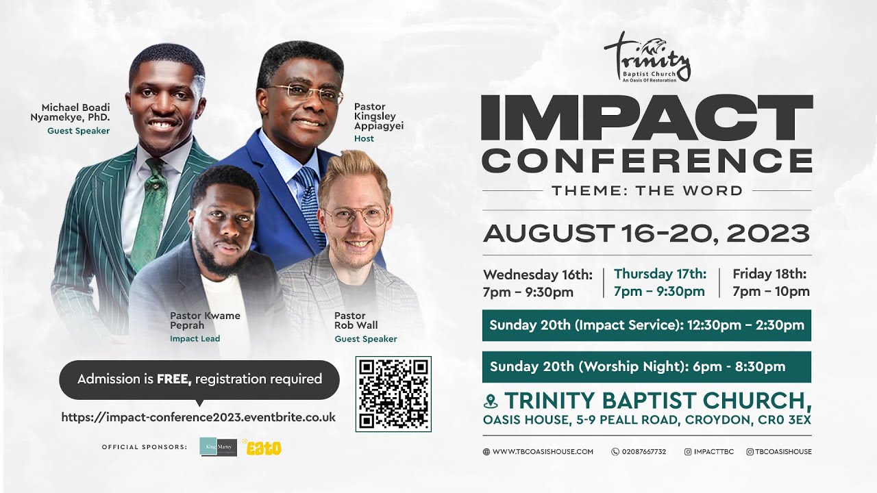 Day I | IMPACT Conference with Rev. Dr. Michael  Boadi Nyamekye