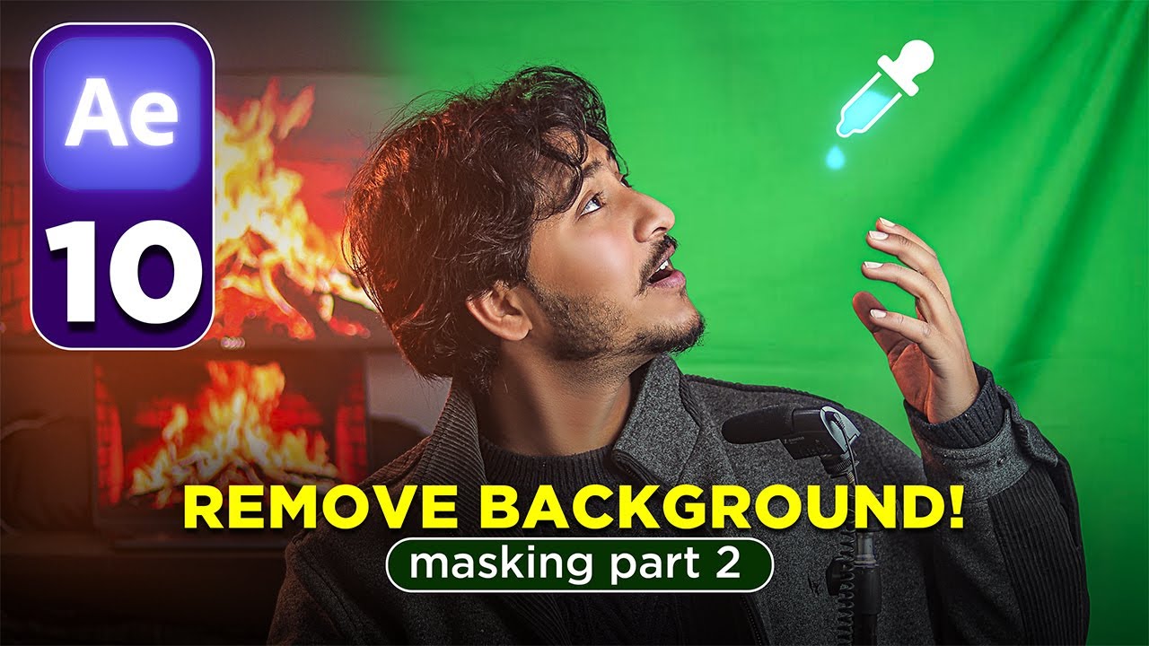 Green Screen Remove Like a Pro in After Effects | Masking Part 2