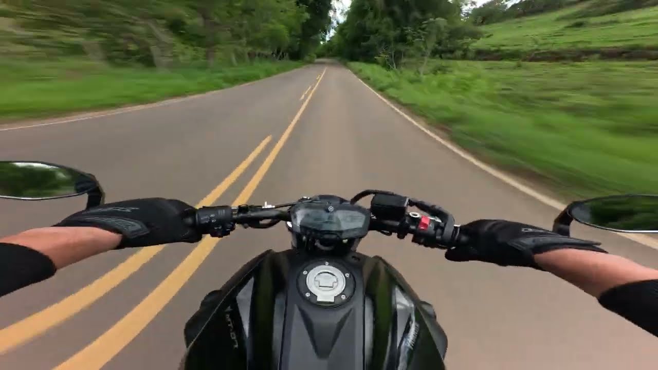 A Estrada Mais Perigosa de Minas Gerais | Yamaha MT-07 + Akrapovic NO db/KILLER | 4K POV