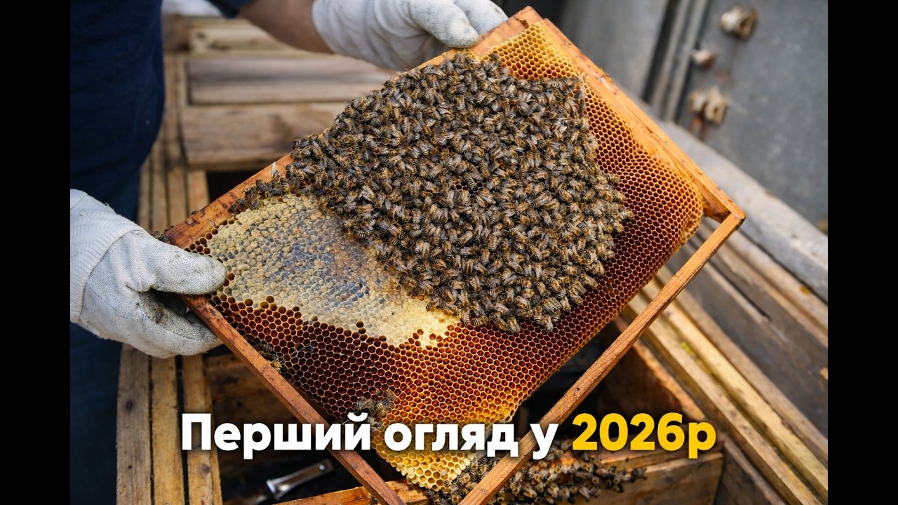 Оглядаємо сімї та стискання_бджіл