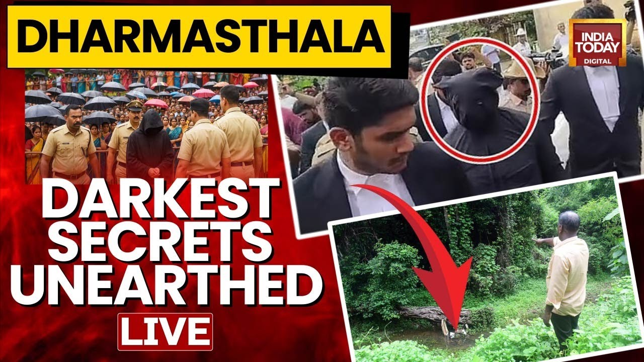 LIVE Dharmasthala Mass Burial Case: Dharmasthala Investigation Updates | Dharmasthala News Live
