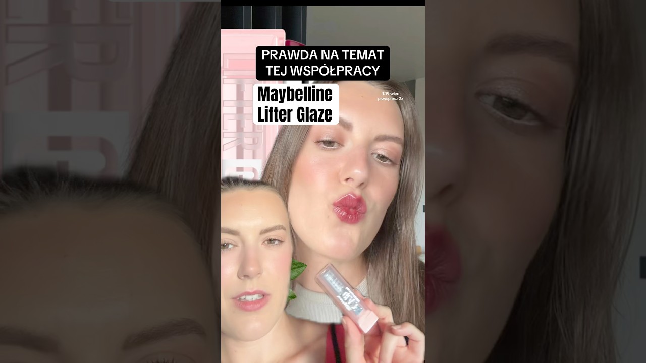 Lifter Glaze warto? #kosmetyki #makijaż #taniekosmetyki #zakupy #maybelline