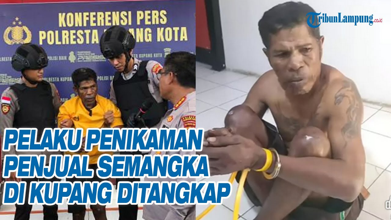 11 Hari Buron, Pelaku Penikaman Penjual Semangka di Kupang Ditangkap, Motif Terkuak