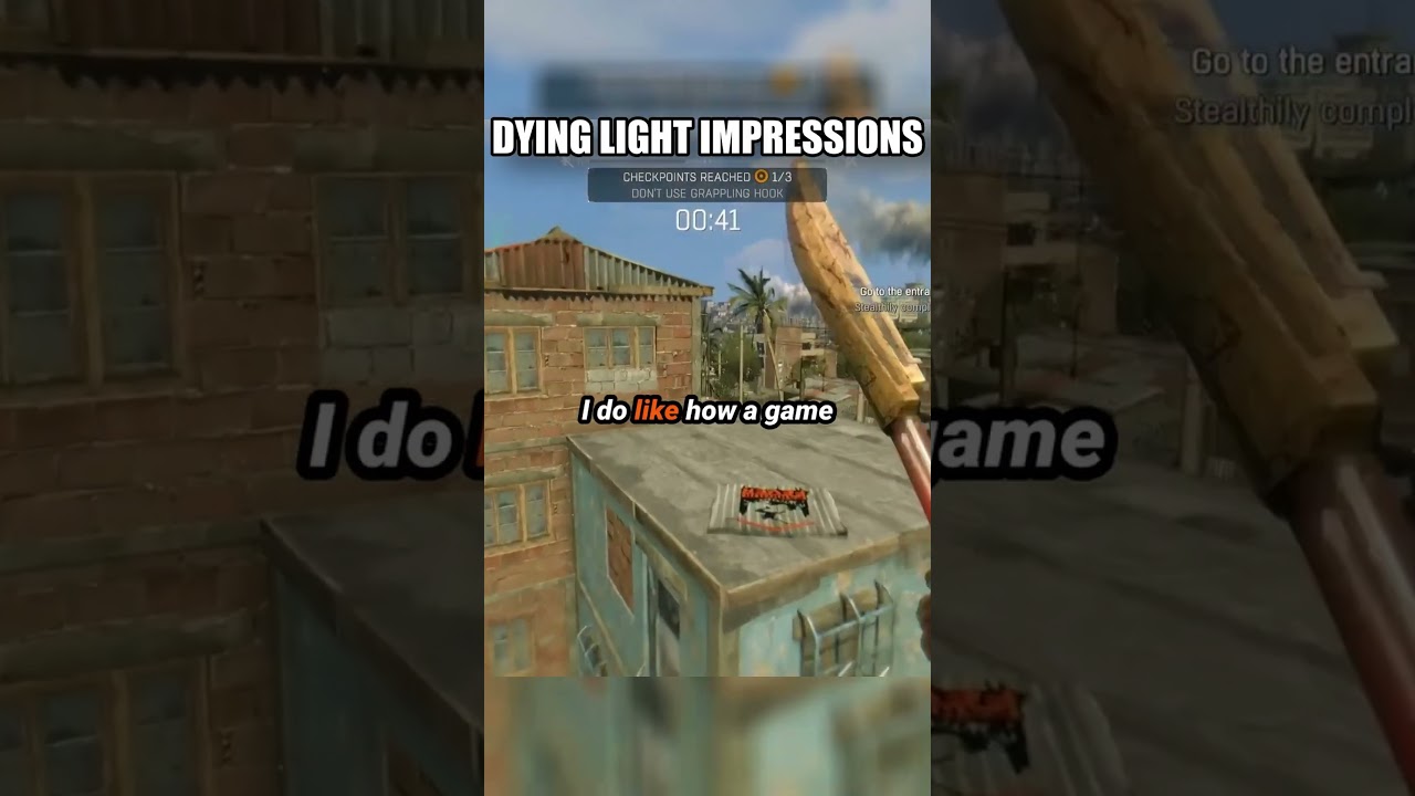 Dying Light 1 Base Game Impressions | Quickfire Thoughts  #gaming #dyinglight #dyinglightgame