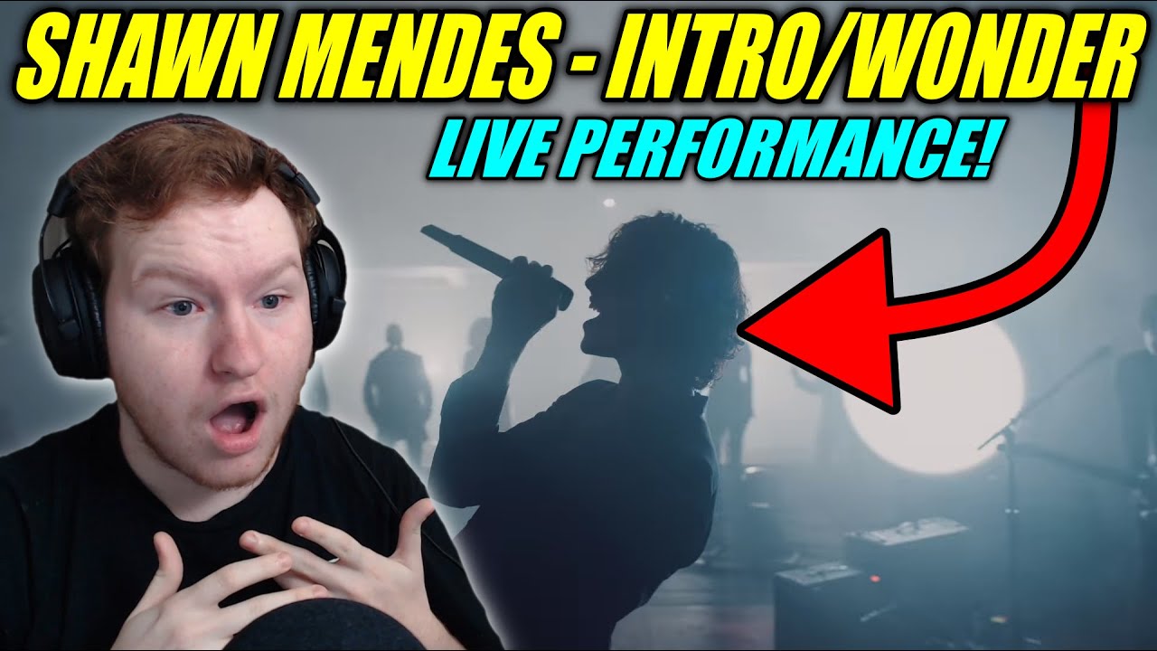 Shawn Mendes - Intro/Wonder LIVE on Jimmy Fallon REACTION!!!