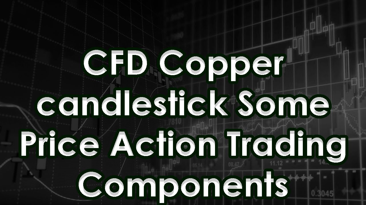 CFD Copper candlestick Some Price Action Trading Components