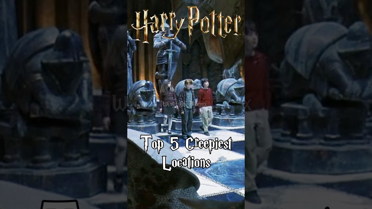 Most Creepiest Locations in Harry Potter Films 😱 