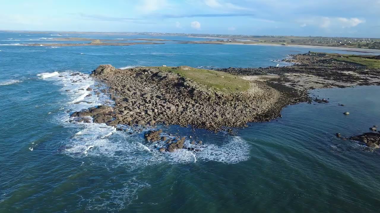 Ile Cran en drone