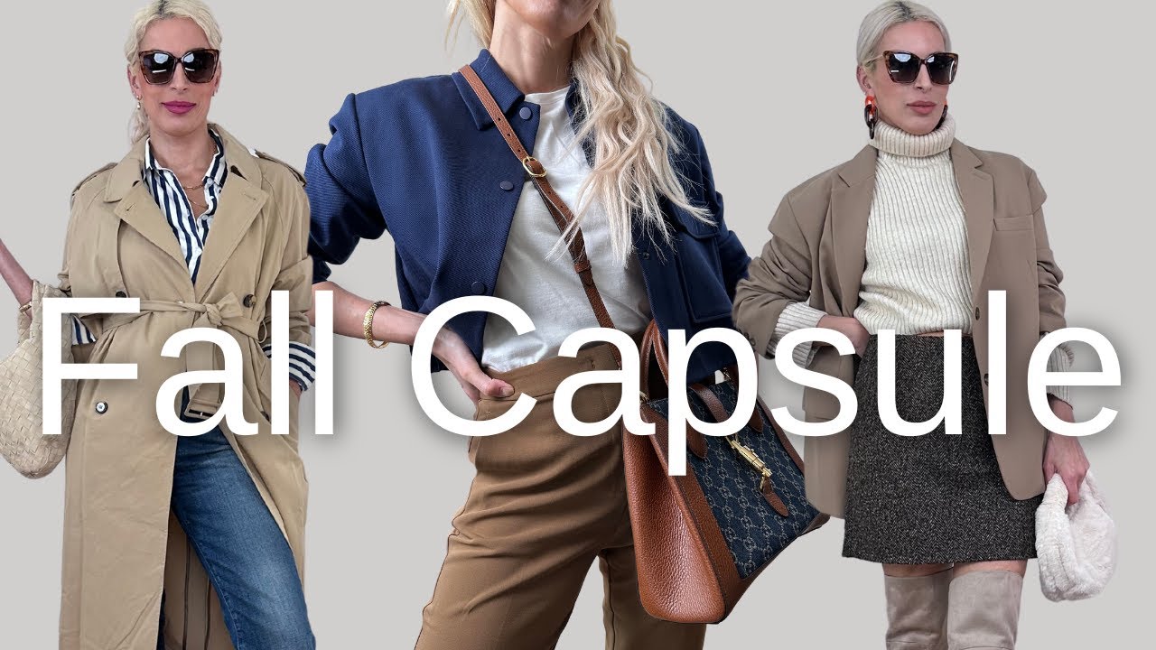 Fall Capsule Wardrobe with Sophisticated Chic Outfit Ideas