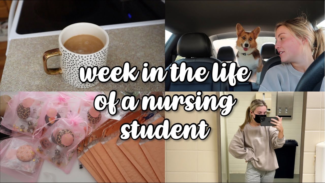 small business, nursing school, clinical, etc. | nursing student vlog