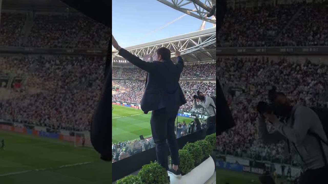 Bentornato a Casa, Alessandro Del Piero! GOOSEBUMPS! 😍🤍🖤 #Shorts
