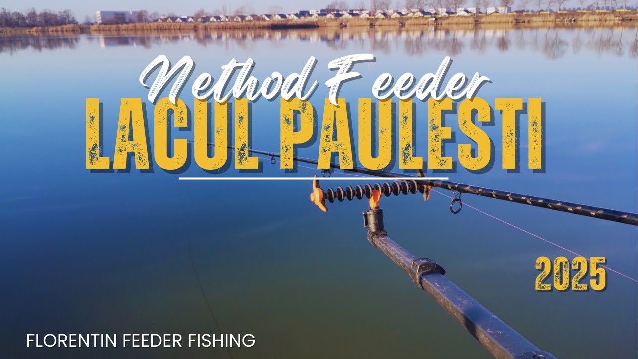 Prima partida de pescuit 2025 pe Lacul Paulesti #methodfeeder #fish