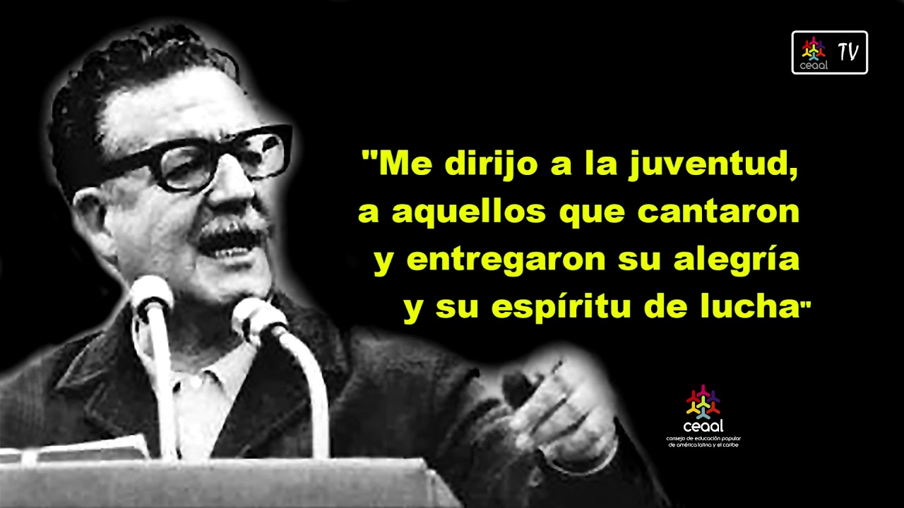 #CEAALtv Salvador Allende: último discurso. 11 septiembre 1973