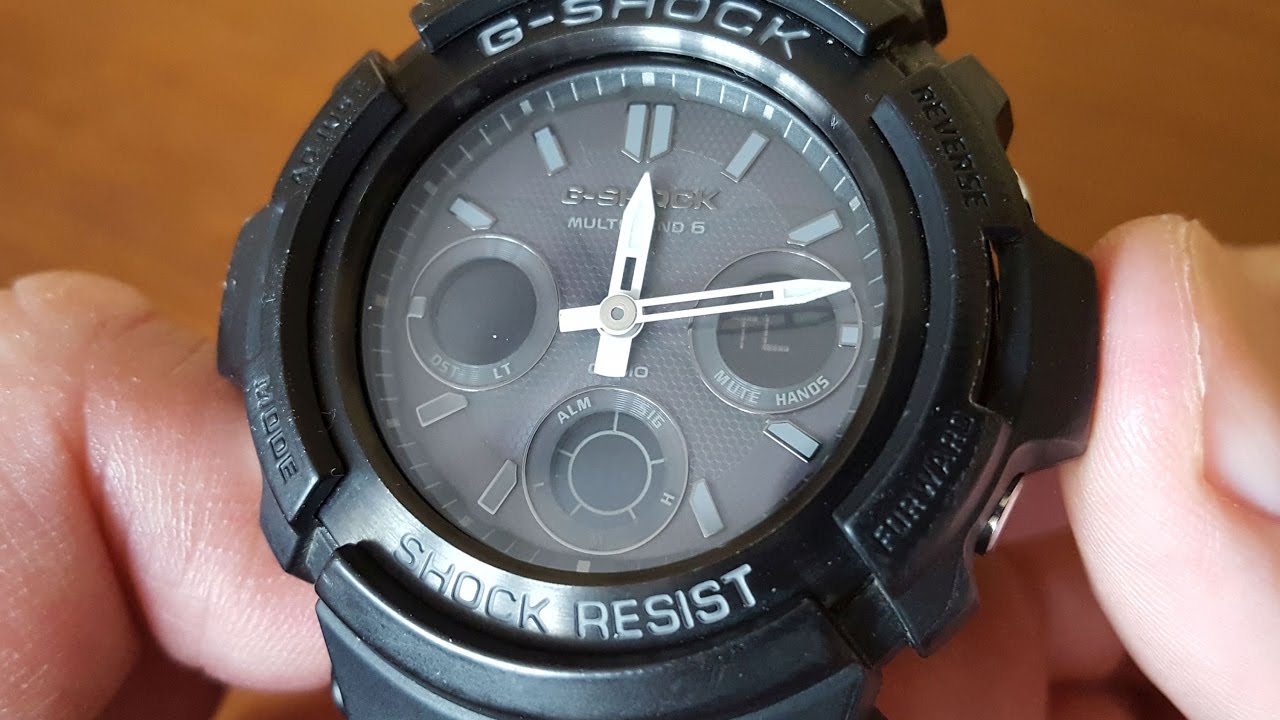 Casio G-Shock AWG-M100B-1AER - tryb serwsowy i wrażenia z 3,5 roku używania [PL]