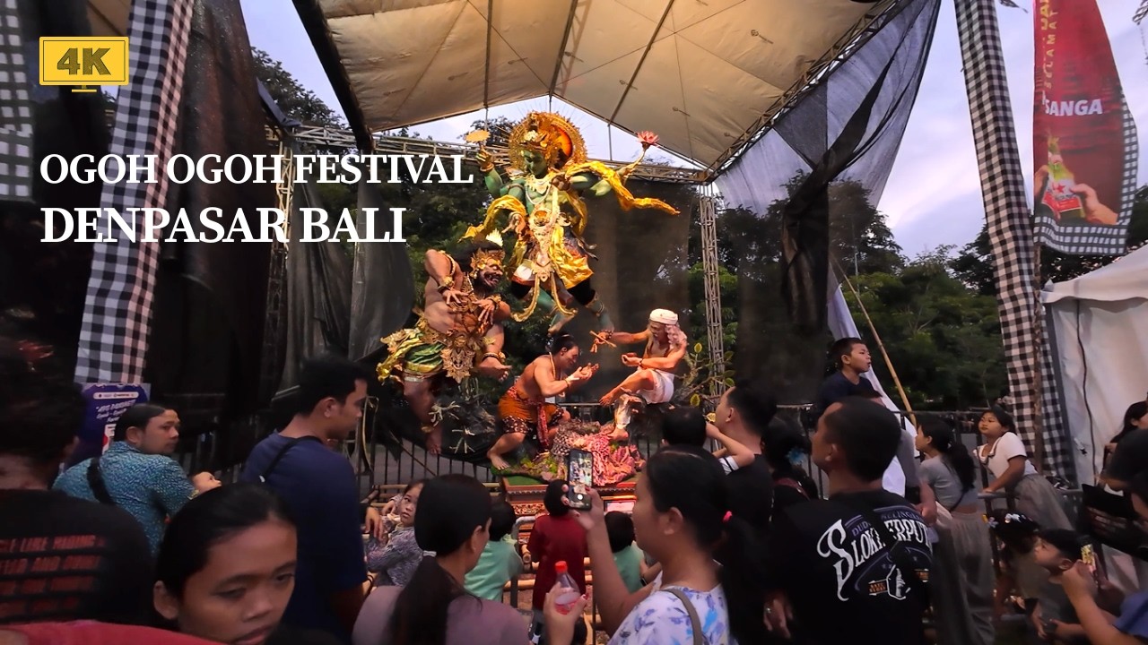 Weekend Walking Tour to See Ogoh Ogoh Exhibition in Denpasar Bali, Indonesia | Kasanga Festival 2026