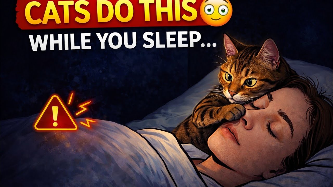 The Creepy Things Cats Do While You Sleep #browsefeatures #cat  